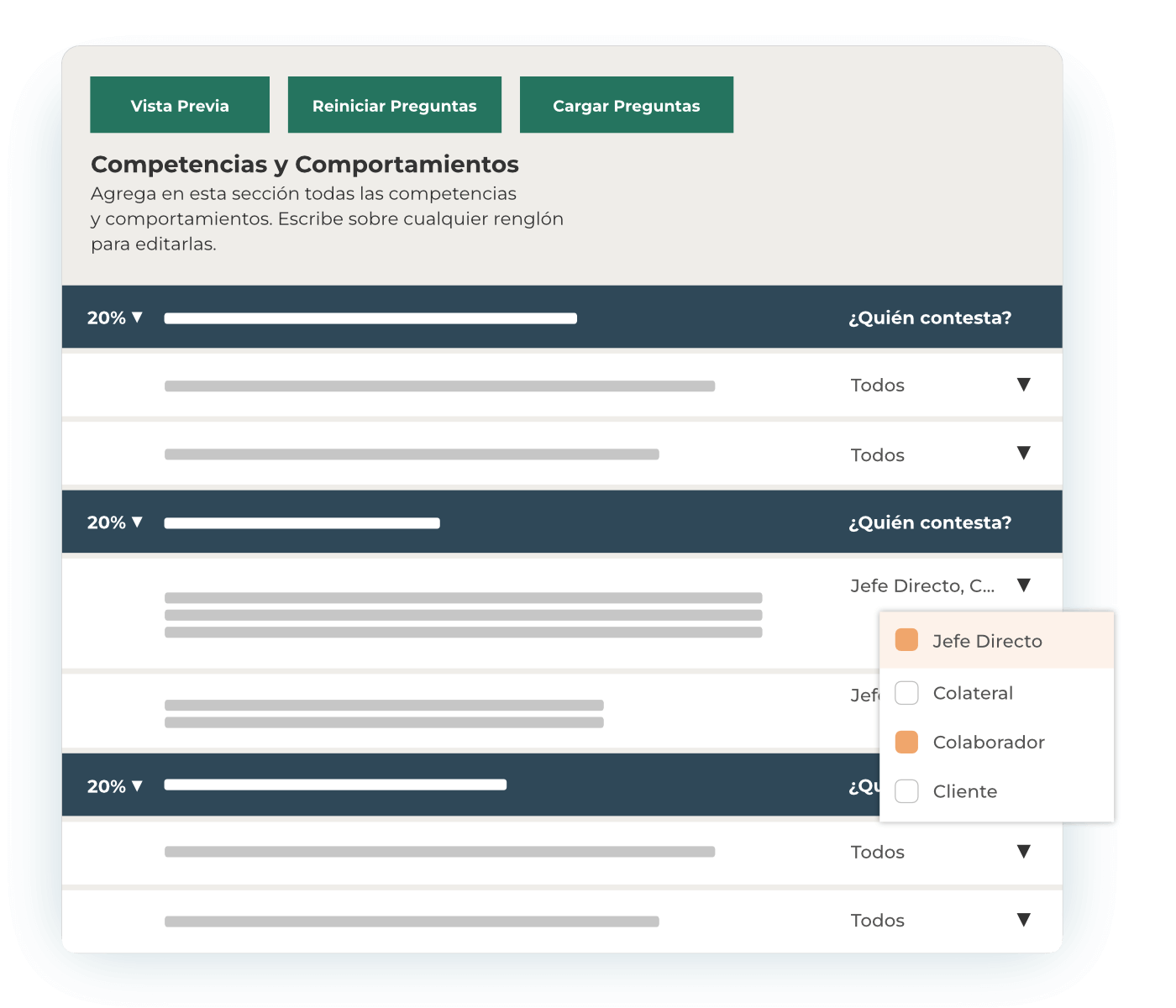 Evaluación 360 Grados Conocimientos