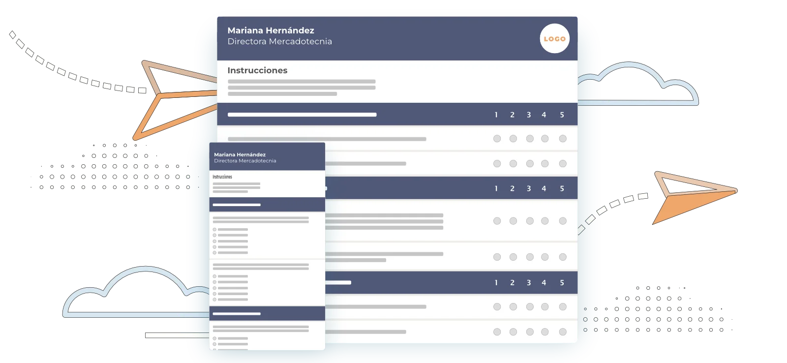 Distribuye y aplica evaluaciones en tiempo récord